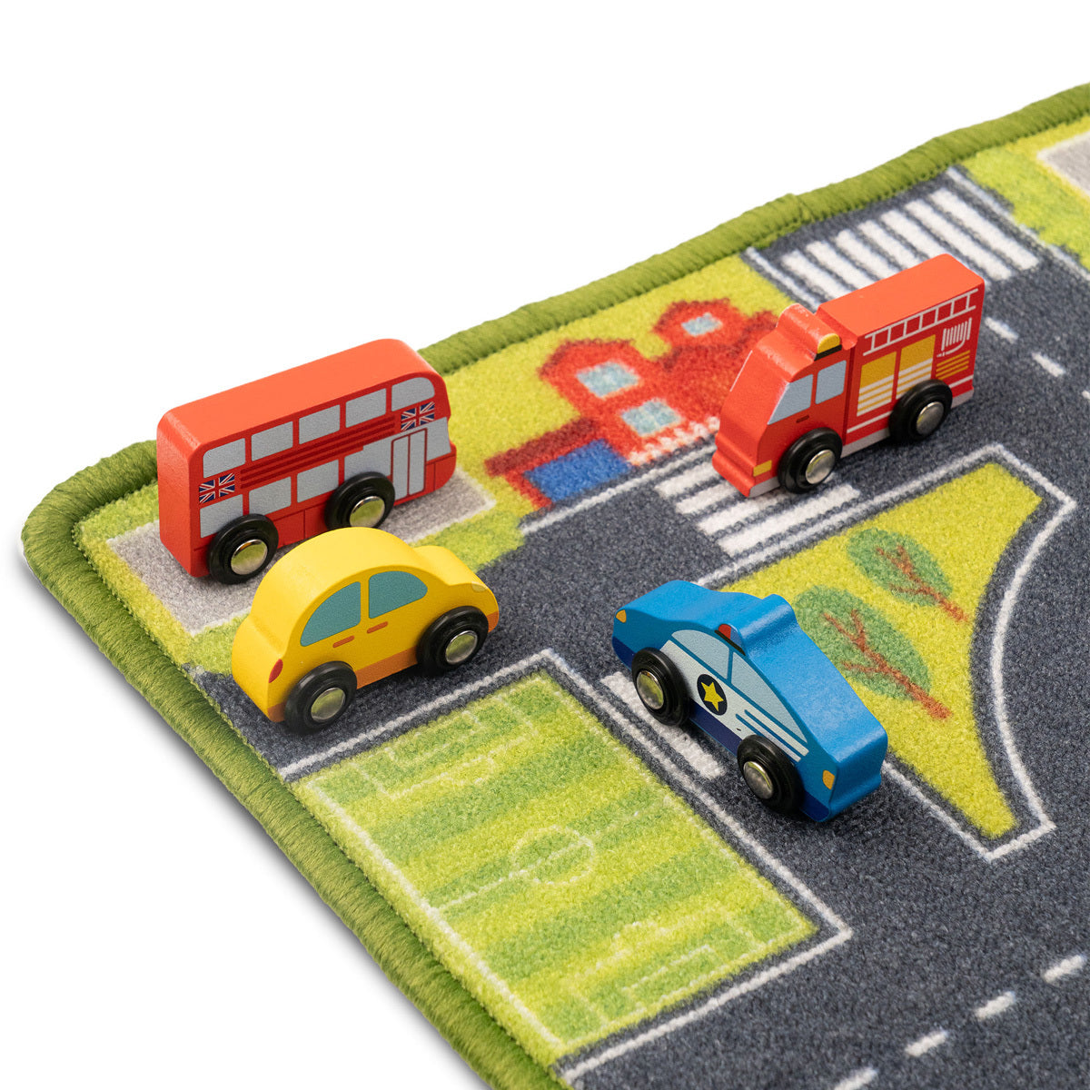 Woodlets Travel Playmat and Vehicles