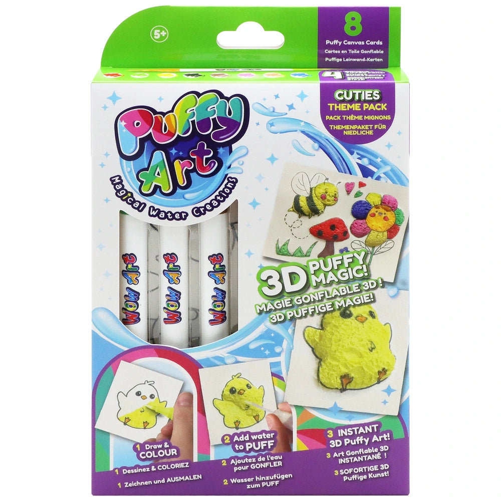 Puffy Art 8 Pack 3D
