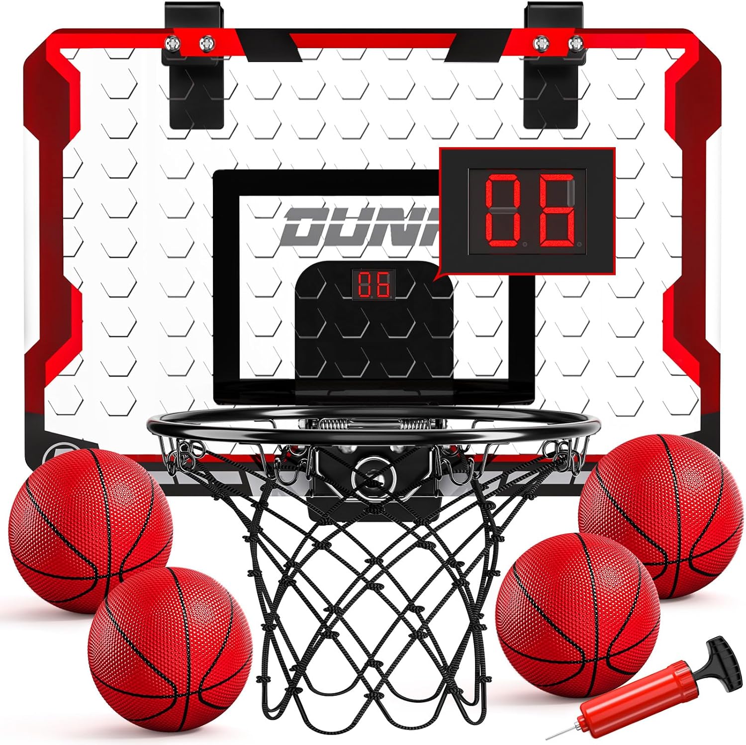 Basketball Hoop Indoor With 4 Balls
