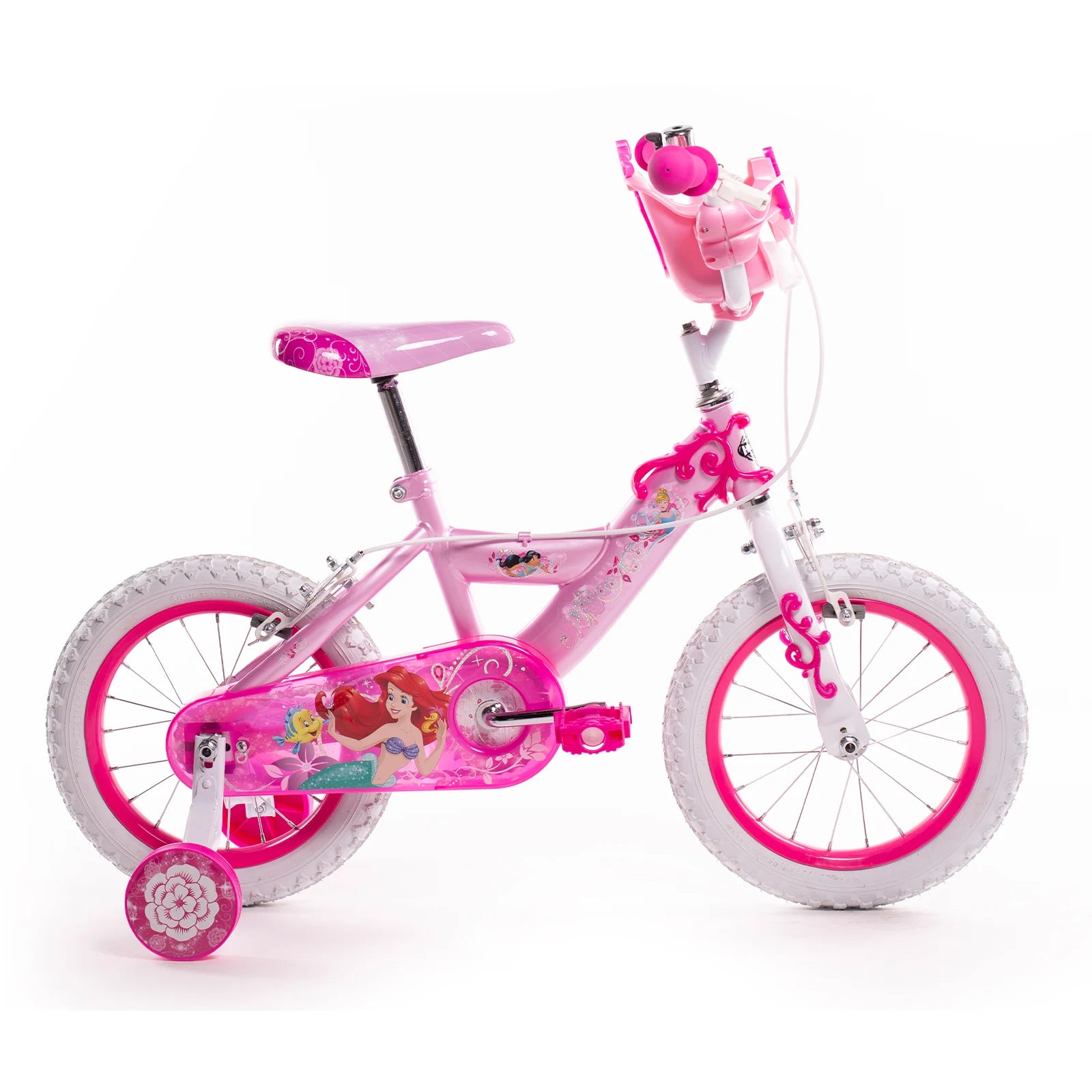 Huffy Princess 14 Inch Kids Bike (4-6 Years) - Pink